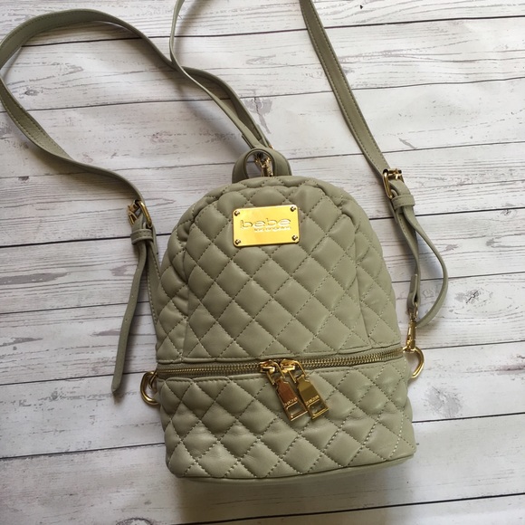 bebe Handbags - Bebe quilted mini backpack